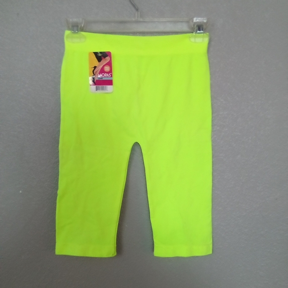 Neon Green Kids Leggings - Picture 1 of 2